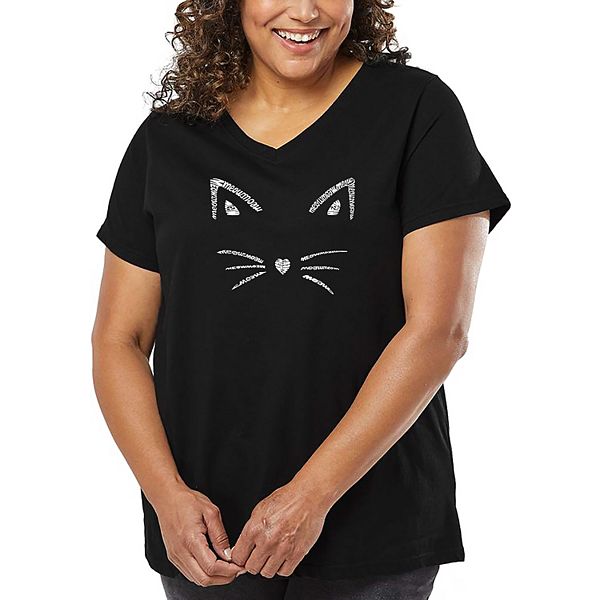 Женская футболка V-neck с принтом Whiskers plus size La Pop Art, Black, Черный, Женская футболка V-neck с принтом Whiskers plus size La Pop Art, Black
Женская футболка V-neck с принтом Whiskers plus size La Pop Art, Black, Черный, Женская футболка V-neck с принтом Whiskers plus size La Pop Art, Black