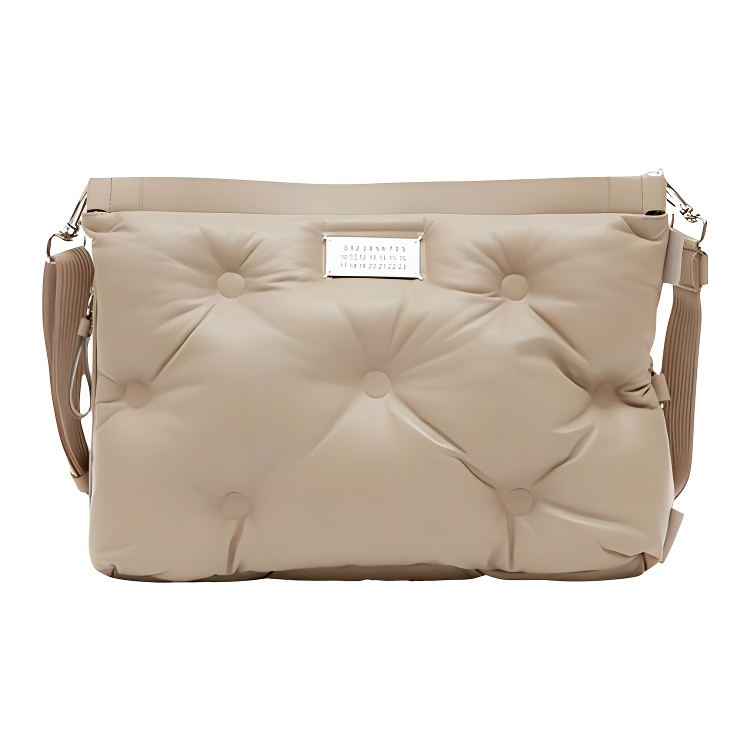 Glam Slam Кожаная Подушка Сумка, Облачная Сумка, Мужская Абрикосовая Наплечная Клатч Maison Margiela
Glam Slam Кожаная Подушка Сумка, Облачная Сумка, Мужская Абрикосовая Наплечная Клатч Maison Margiela