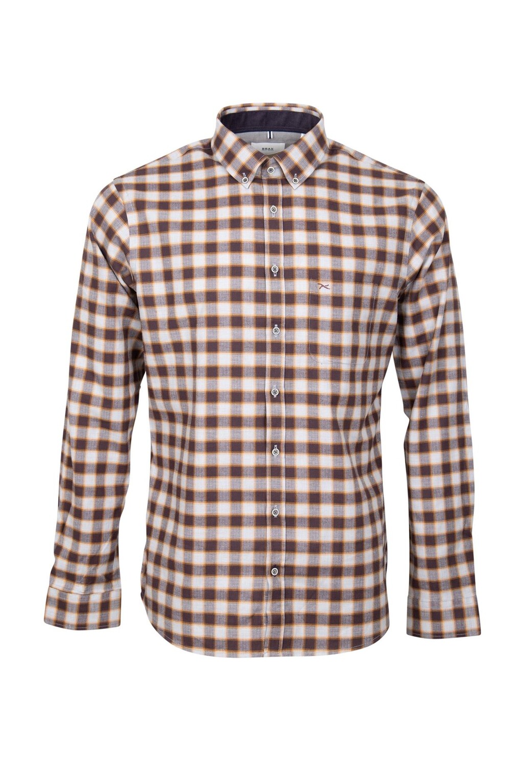 Рубашка с длинным рукавом BRAX, коричневый
Рубашка с длинным рукавом BRAX, коричневый