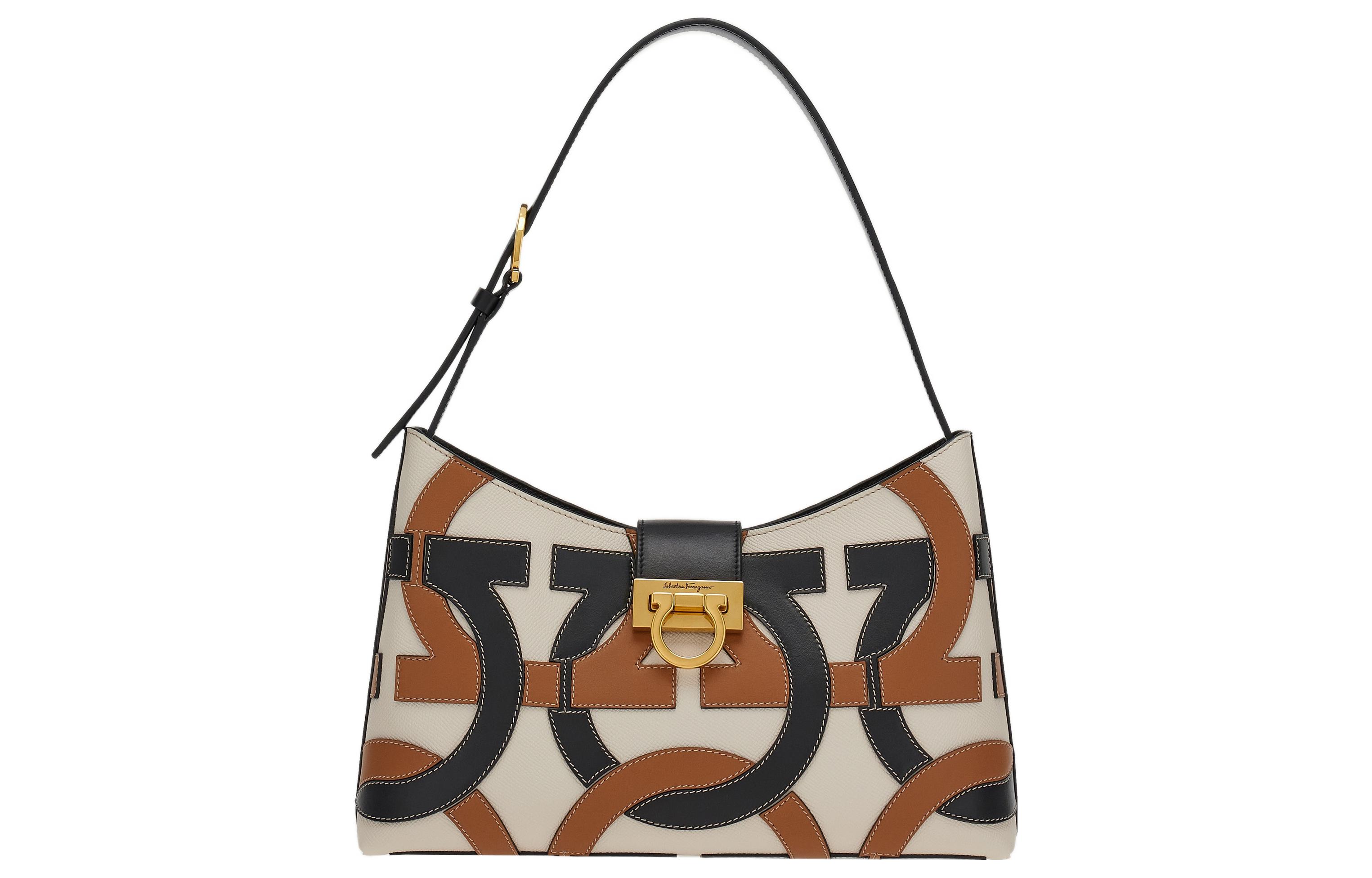 Феррагамо трифолио из телячьей кожи поворотная сумка через плечо женская белая черная коричневая
Феррагамо трифолио из телячьей кожи поворотная сумка через плечо женская белая черная коричневая