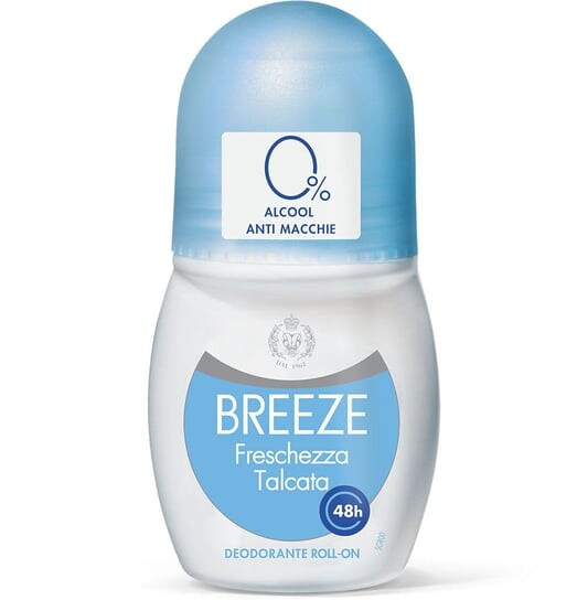 Шариковый дезодорант, 50 мл Breeze, Freschezza Talcata
Шариковый дезодорант, 50 мл Breeze, Freschezza Talcata