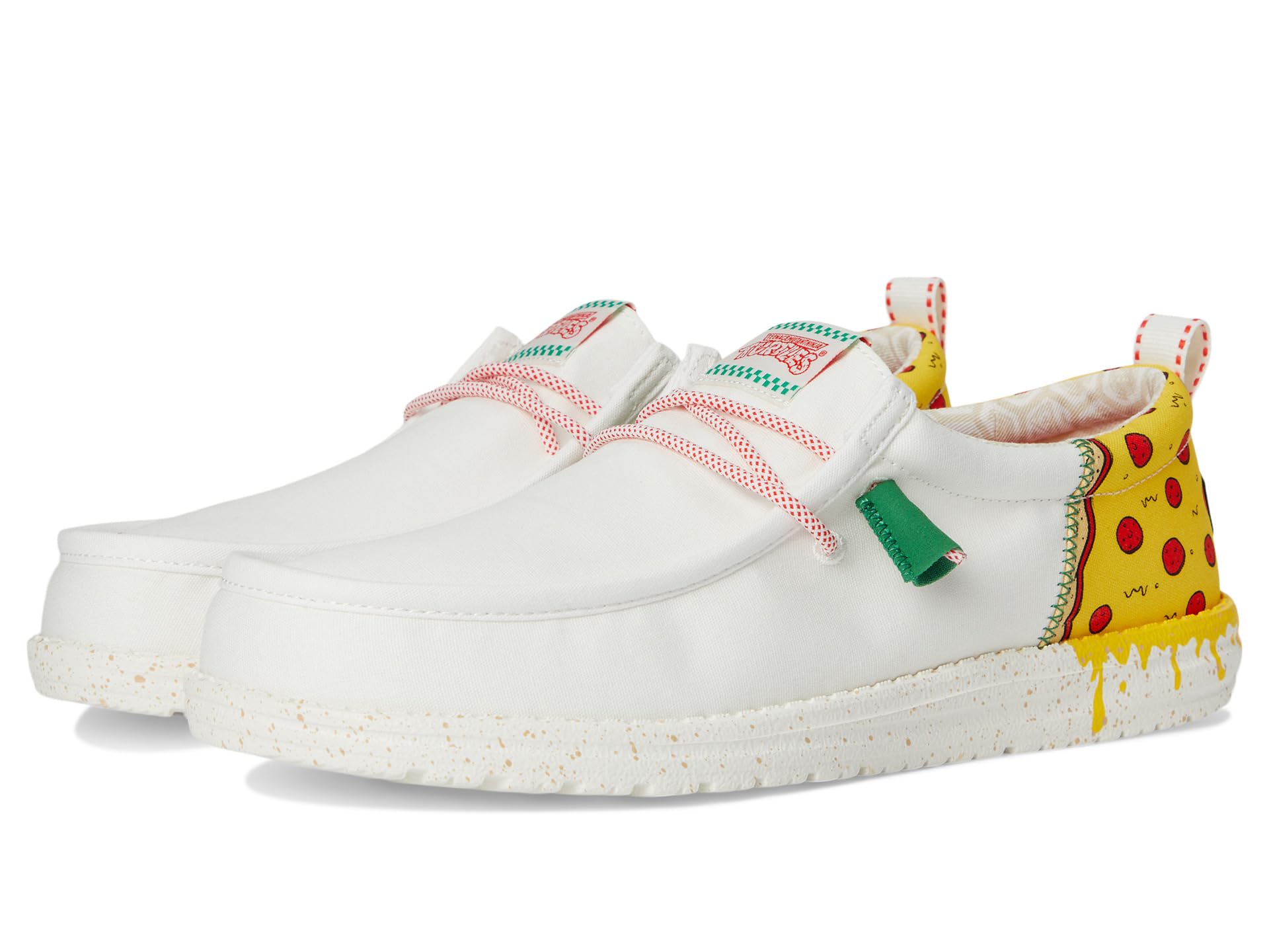 Кроссовки Hey Dude Wally Funk TMNT Pizza, цвет White/Red
Кроссовки Hey Dude Wally Funk TMNT Pizza, цвет White/Red