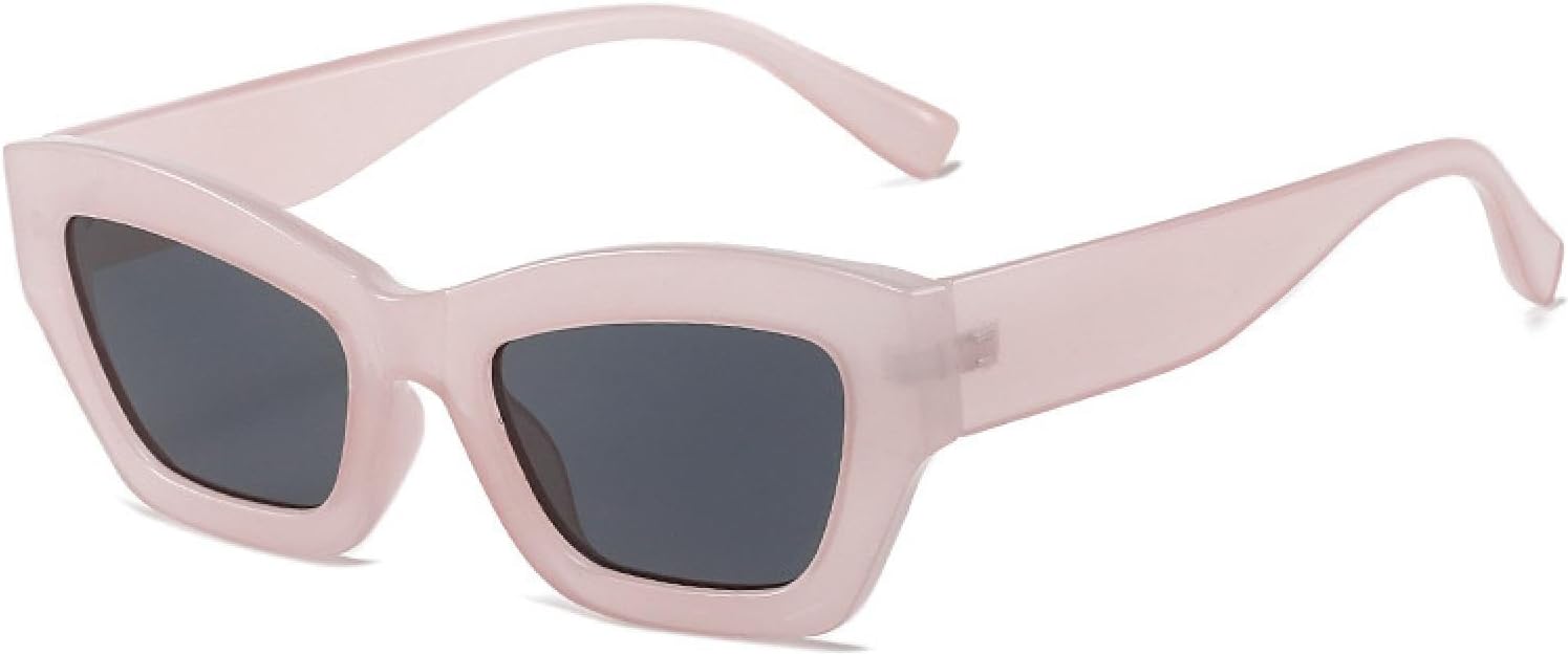 Популярные модные солнцезащитные очки «кошачий глаз» желейного цвета для женщин, ретро, голубые и розовые, трендовые квадратные солнцезащитные очки WNCKSQ, Pink Grey
Популярные модные солнцезащитные очки «кошачий глаз» желейного цвета для женщин, ретро, голубые и розовые, трендовые квадратные солнцезащитные очки WNCKSQ, Pink Grey