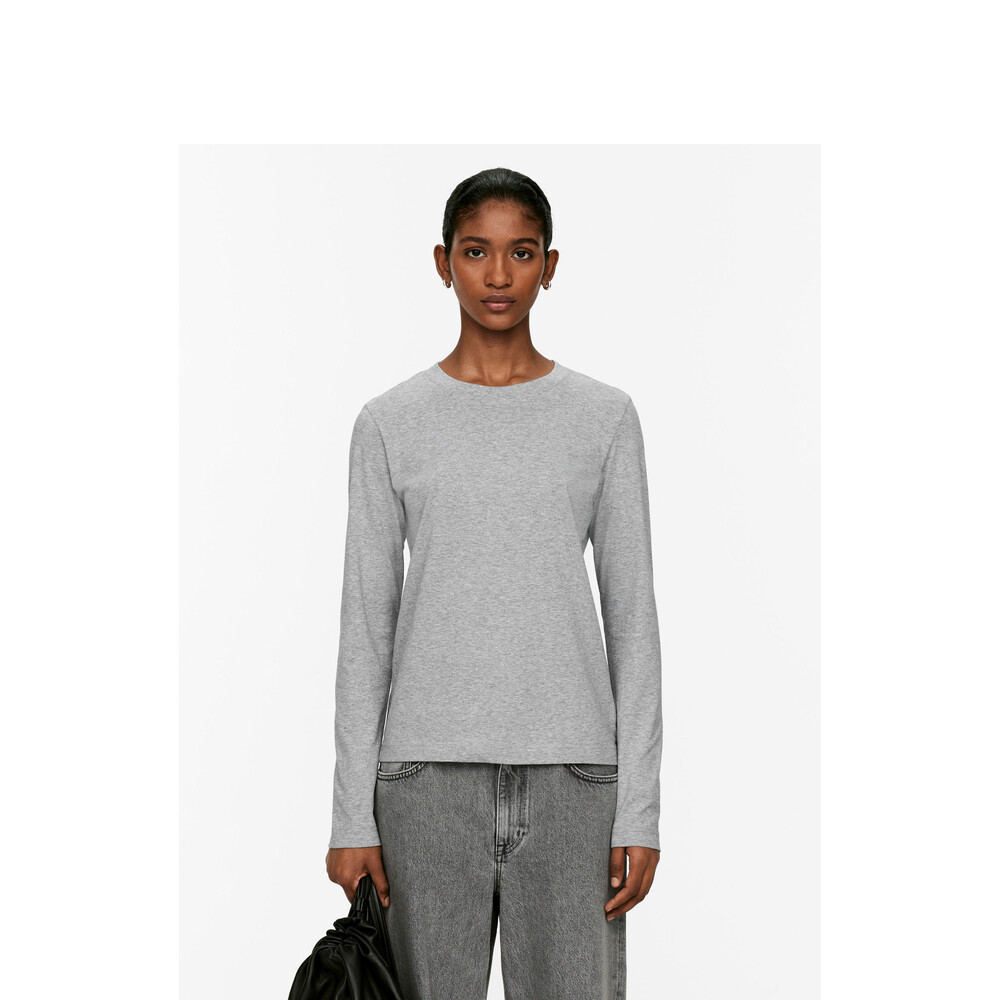 Футболка женская Arket с круглым вырезом и длинными рукавами, серый
Футболка женская Arket с круглым вырезом и длинными рукавами, серый