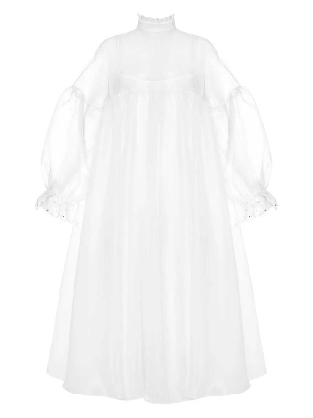 Платье миди из органзы ANOUKI, белый
Платье миди из органзы ANOUKI, белый