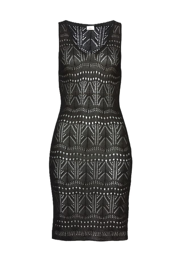 Мини-Пляжное платье с v-образным вырезом S.Oliver, черный
Мини-Пляжное платье с v-образным вырезом S.Oliver, черный