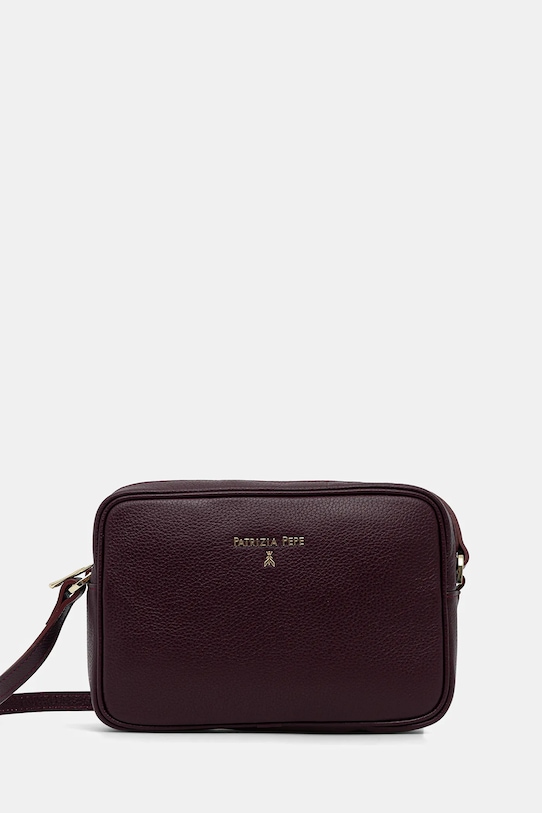 Кожаная сумка Patrizia Pepe, бордовый
Кожаная сумка Patrizia Pepe, бордовый
