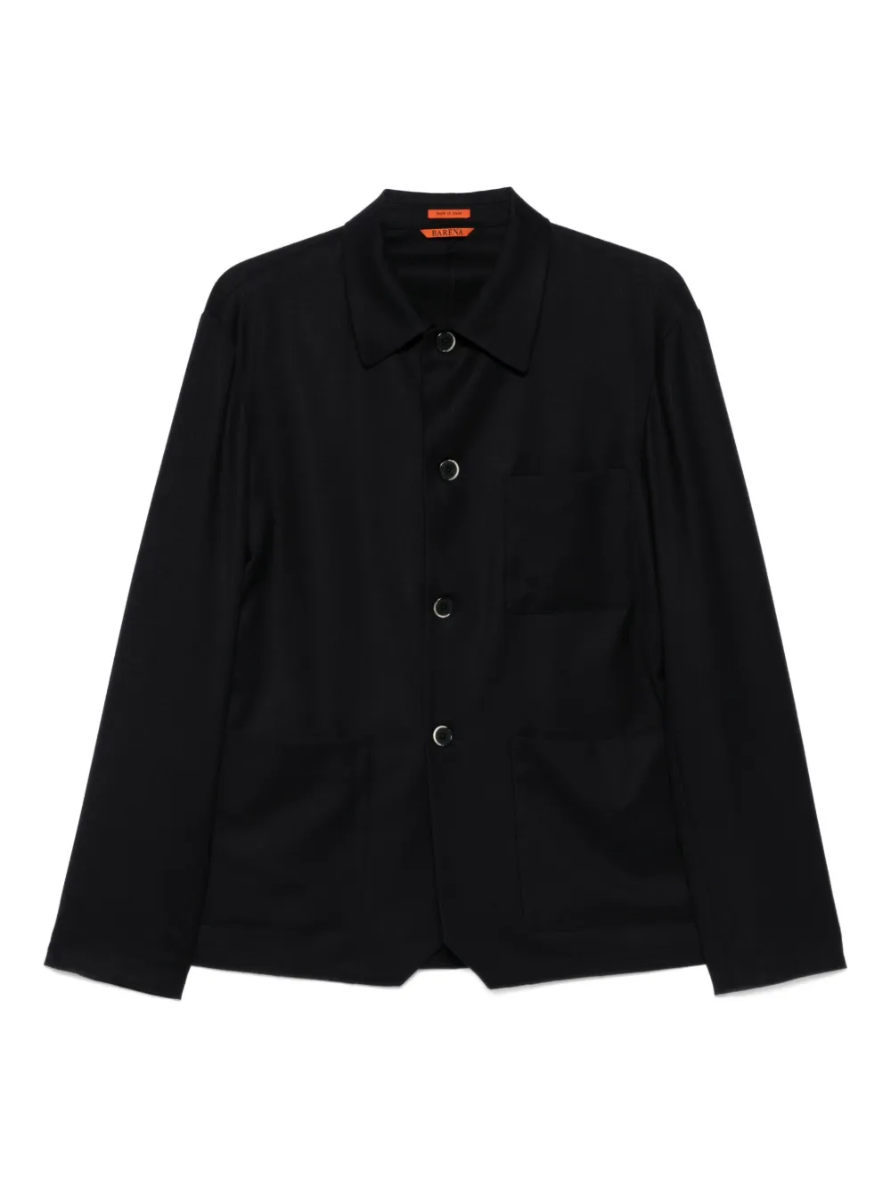 Куртка-рубашка с накладными карманами Barena, синий
Куртка-рубашка с накладными карманами Barena, синий