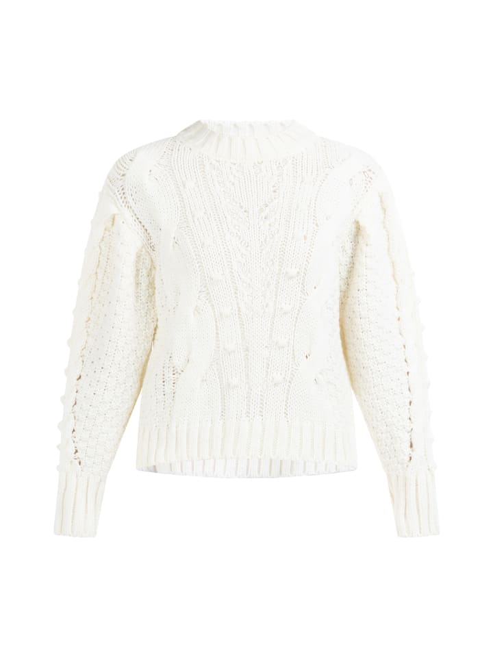 Женский вязаный свитер бежевого цвета DreiMaster Vintage
Женский вязаный свитер бежевого цвета DreiMaster Vintage