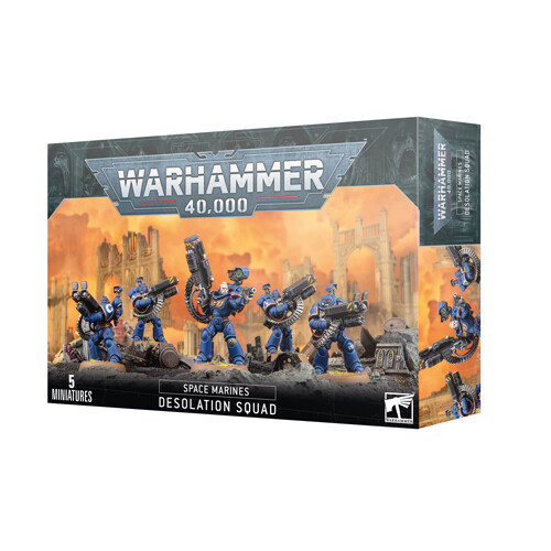 Фигурки Space Marines: Desolation Squad Games Workshop
Фигурки Space Marines: Desolation Squad Games Workshop