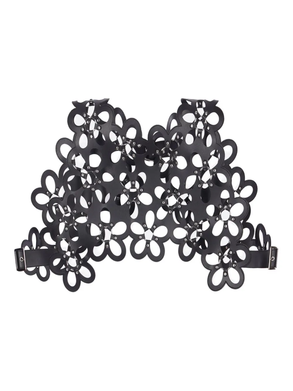 Топ с цветочными аппликациями Noir Kei Ninomiya, черный
Топ с цветочными аппликациями Noir Kei Ninomiya, черный