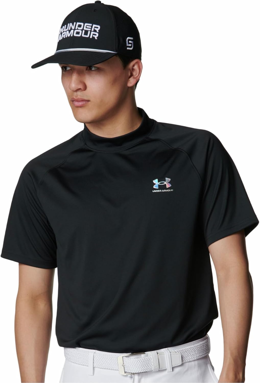 Мужская поло-рубашка для гольфа UNDER ARMOUR UA ArmorDry с коротким рукавом и воротником-стойкой, черный
Мужская поло-рубашка для гольфа UNDER ARMOUR UA ArmorDry с коротким рукавом и воротником-стойкой, черный