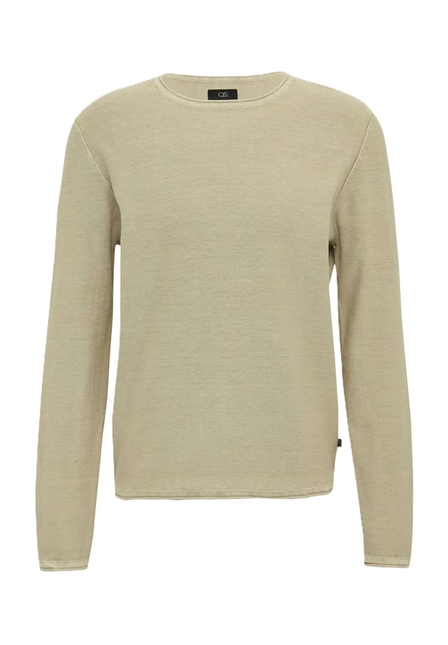 Хлопковый свитер Qs, коричневый
Хлопковый свитер Qs, коричневый