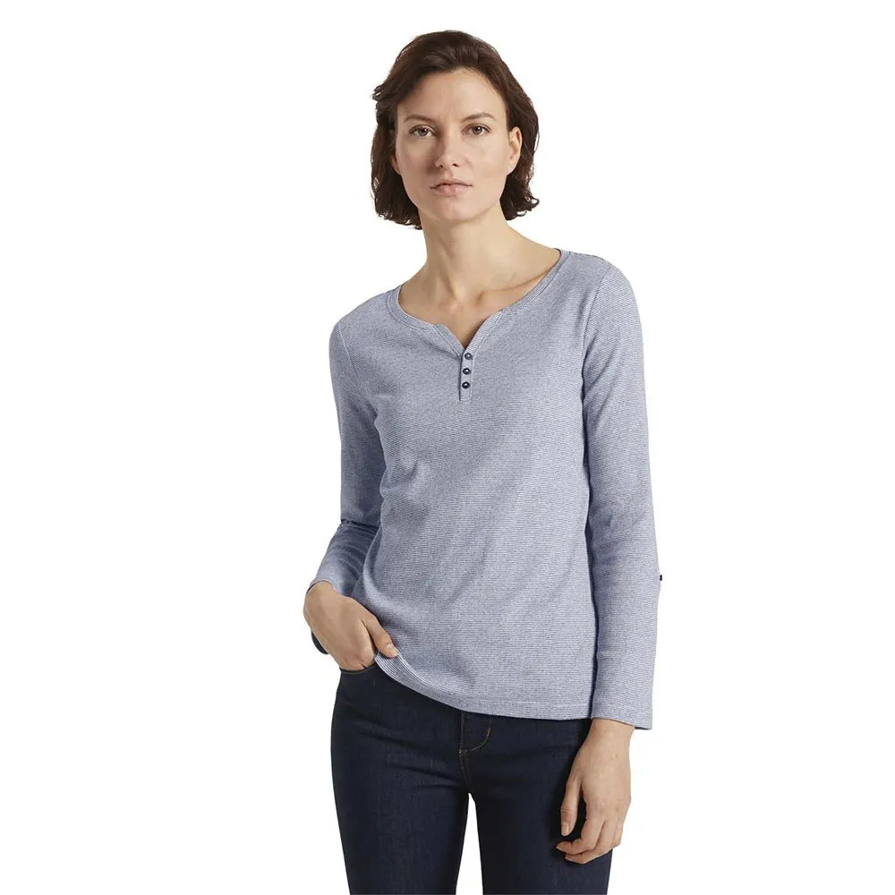 Футболка Tom Tailor Henley, синий
Футболка Tom Tailor Henley, синий