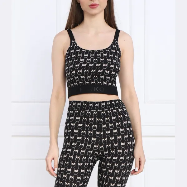 Топ стандартного кроя Pinko, черный
Топ стандартного кроя Pinko, черный