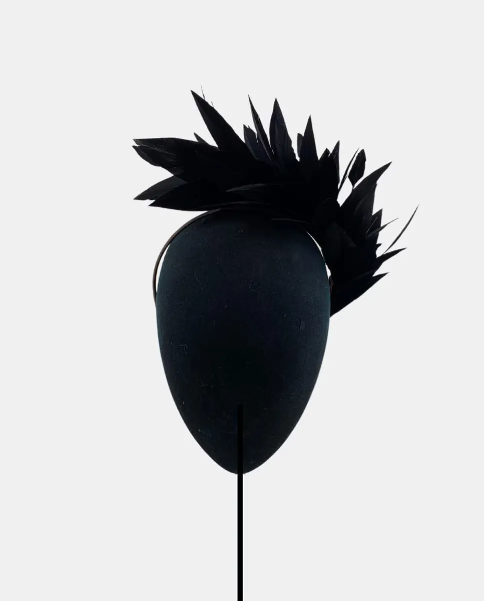 Повязка на голову с перьями MIMOKI, черный
Повязка на голову с перьями MIMOKI, черный