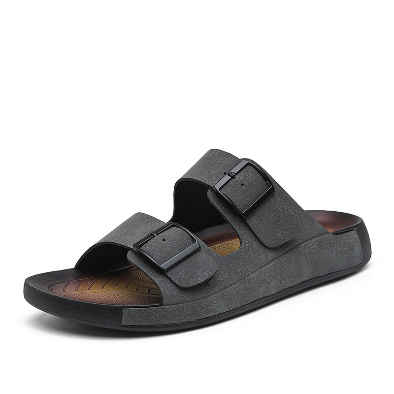 NANJIREN Кожаные тапочки-слипоны с простроченными заплатками, бесшумные, устойчивые к запахам и истиранию, мужские, серые, цвет Gray
NANJIREN Кожаные тапочки-слипоны с простроченными заплатками, бесшумные, устойчивые к запахам и истиранию, мужские, серые, цвет Gray