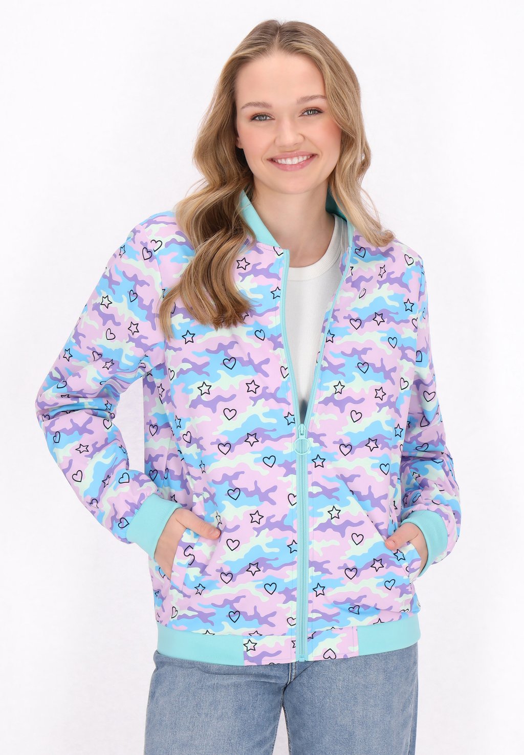 Куртка-бомбер myMo, светло-розовый
Куртка-бомбер myMo, светло-розовый