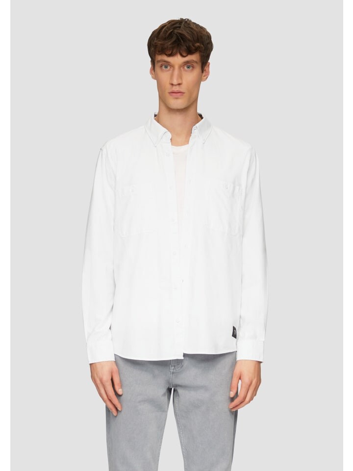 Рубашка s.Oliver Hemd langarm, белый
Рубашка s.Oliver Hemd langarm, белый