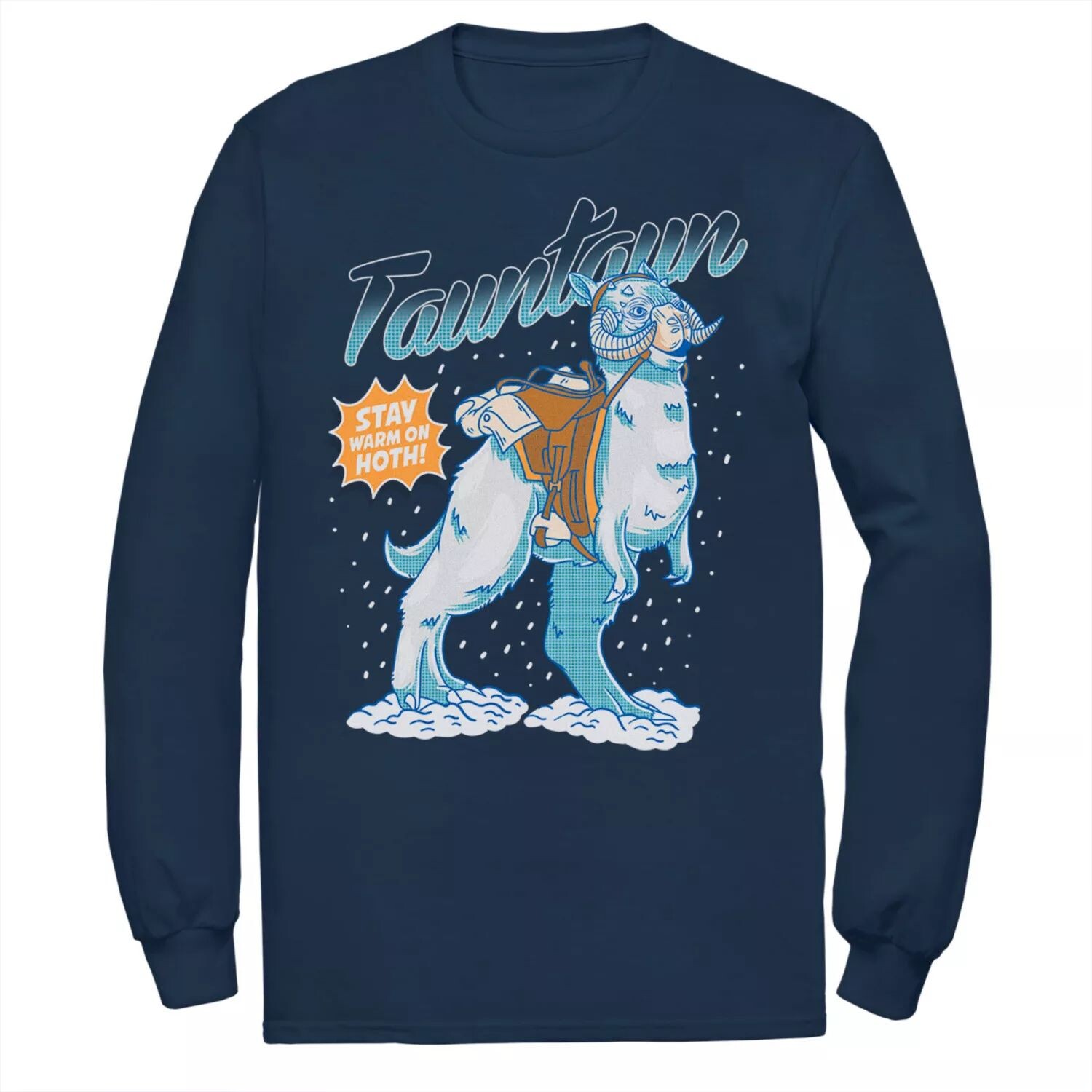 Мужская футболка с изображением комиксов Star Wars Tauntaun Stay Warm On Hoth Licensed Character
Мужская футболка с изображением комиксов Star Wars Tauntaun Stay Warm On Hoth Licensed Character