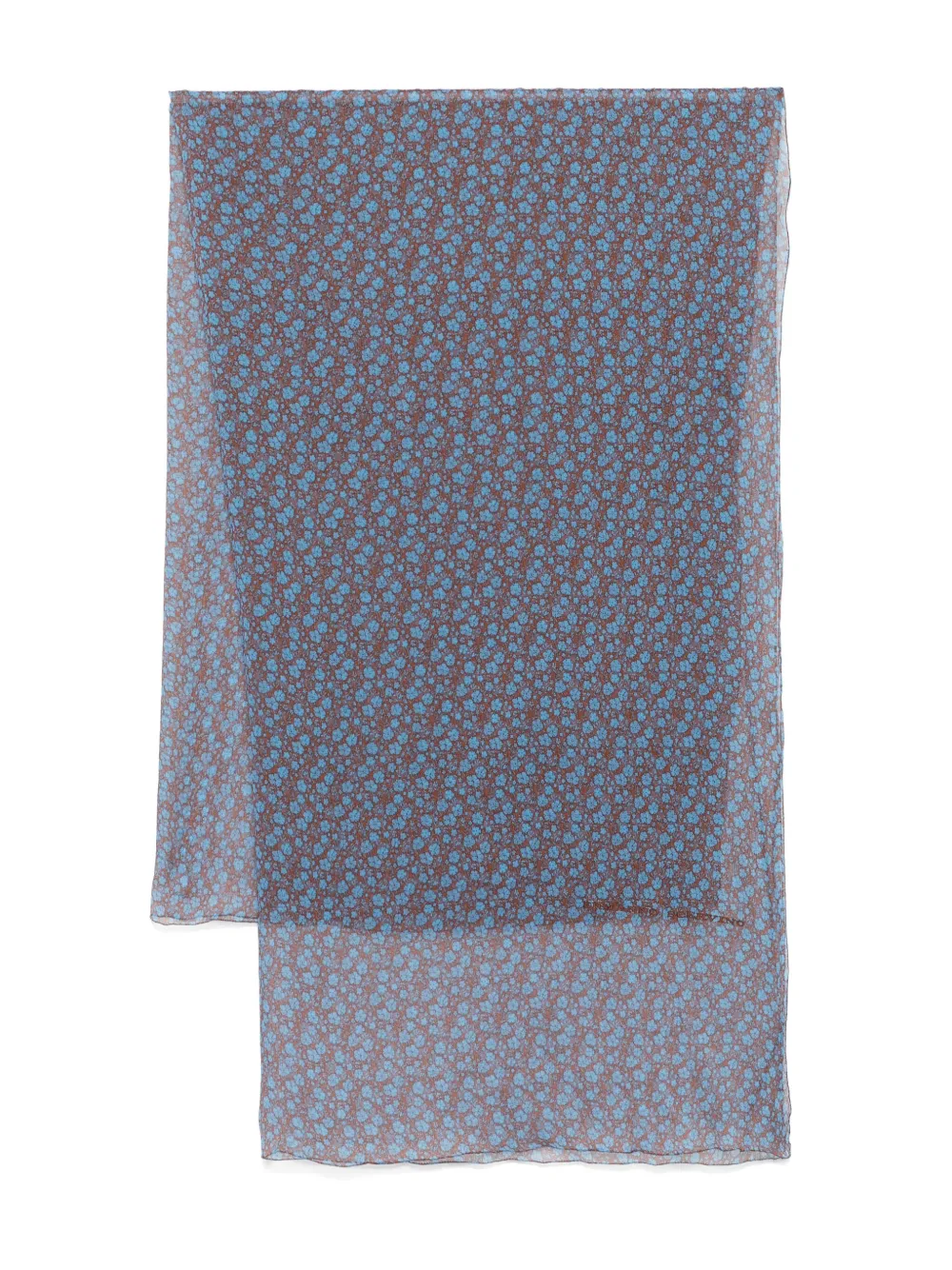 Шелковый шарф Ermanno Scervino, синий
Шелковый шарф Ermanno Scervino, синий