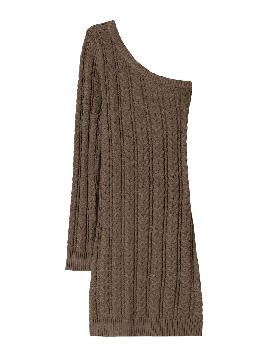 Вязаное платье Bershka, Brown
Вязаное платье Bershka, Brown