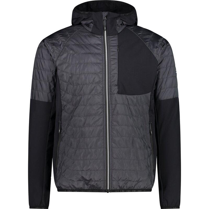 Куртка мужская гибридная куртка с фиксированным капюшоном Cmp, серый
Куртка мужская гибридная куртка с фиксированным капюшоном Cmp, серый