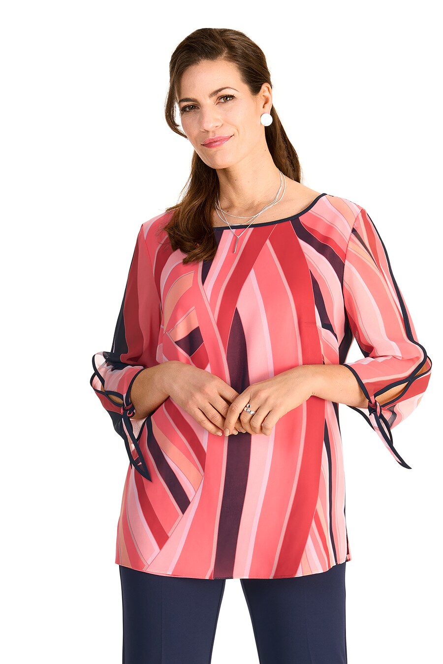 Блузка с коротким рукавом HERMANN LANGE Collection Blouse, цвет coral/salmon
Блузка с коротким рукавом HERMANN LANGE Collection Blouse, цвет coral/salmon