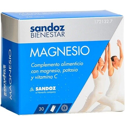 Sandoz Bienestar MAGNESIO - Магний, калий, витамин С
Sandoz Bienestar MAGNESIO - Магний, калий, витамин С