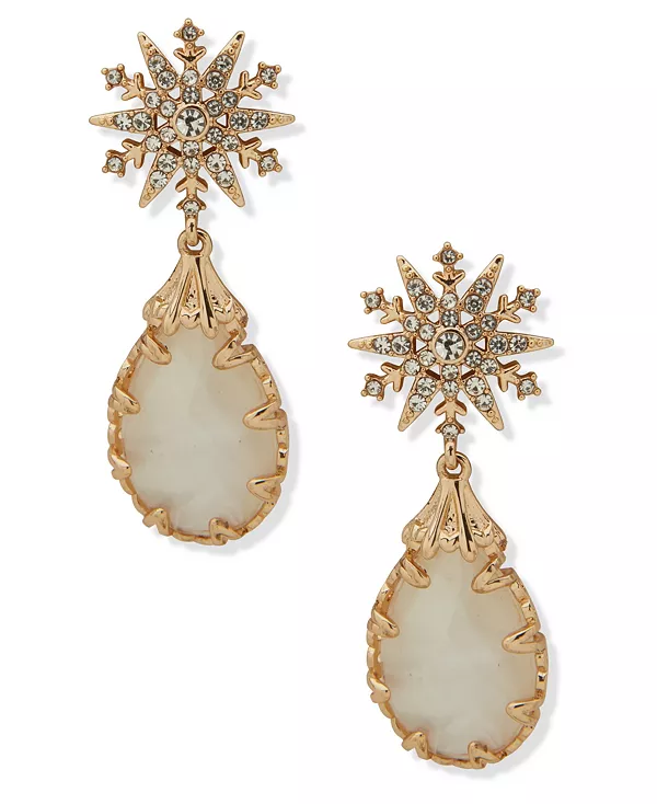 Серьги-Подвески в форме снежинок золотистого оттенка Lonna & Lilly, white
Серьги-Подвески в форме снежинок золотистого оттенка Lonna & Lilly, white