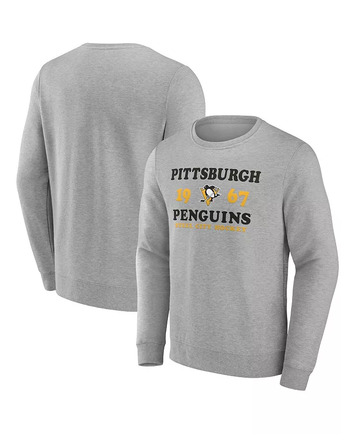 Мужская толстовка Pittsburgh Penguins Fierce Competitor с начесом в цвете heather charcoal Fanatics
Мужская толстовка Pittsburgh Penguins Fierce Competitor с начесом в цвете heather charcoal Fanatics
