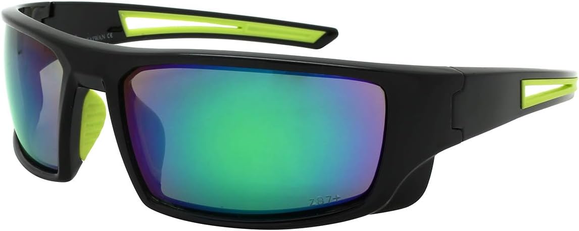 Солнцезащитные спортивные очки Edge I-Wear с зеркальными линзами, цветные линзы, стандарт ANSI Z87+, модель 570100/REV-2 (BLK.gn) EDGEIWEAR, 570100: Black+green/Green Mirrored Lens
Солнцезащитные спортивные очки Edge I-Wear с зеркальными линзами, цветные линзы, стандарт ANSI Z87+, модель 570100/REV-2 (BLK.gn) EDGEIWEAR, 570100: Black+green/Green Mirrored Lens