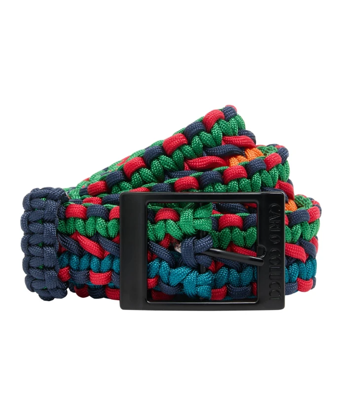 Плетеный ремень унисекс de jorio Carlo Colucci, мультиколор
Плетеный ремень унисекс de jorio Carlo Colucci, мультиколор