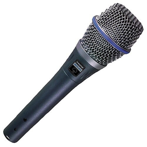 Конденсаторный микрофон Shure BETA 87A Supercardioid Dynamic Mirophone
Конденсаторный микрофон Shure BETA 87A Supercardioid Dynamic Mirophone