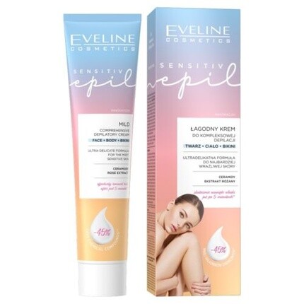 Evelin Sensitive Epil Нежный крем для комплексной депиляции 125мл Markenlos
Evelin Sensitive Epil Нежный крем для комплексной депиляции 125мл Markenlos