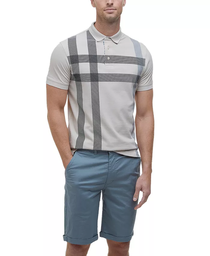 Мужская поло Blaine оверсайз с клетчатым принтом Barbour, зеленый
Мужская поло Blaine оверсайз с клетчатым принтом Barbour, зеленый