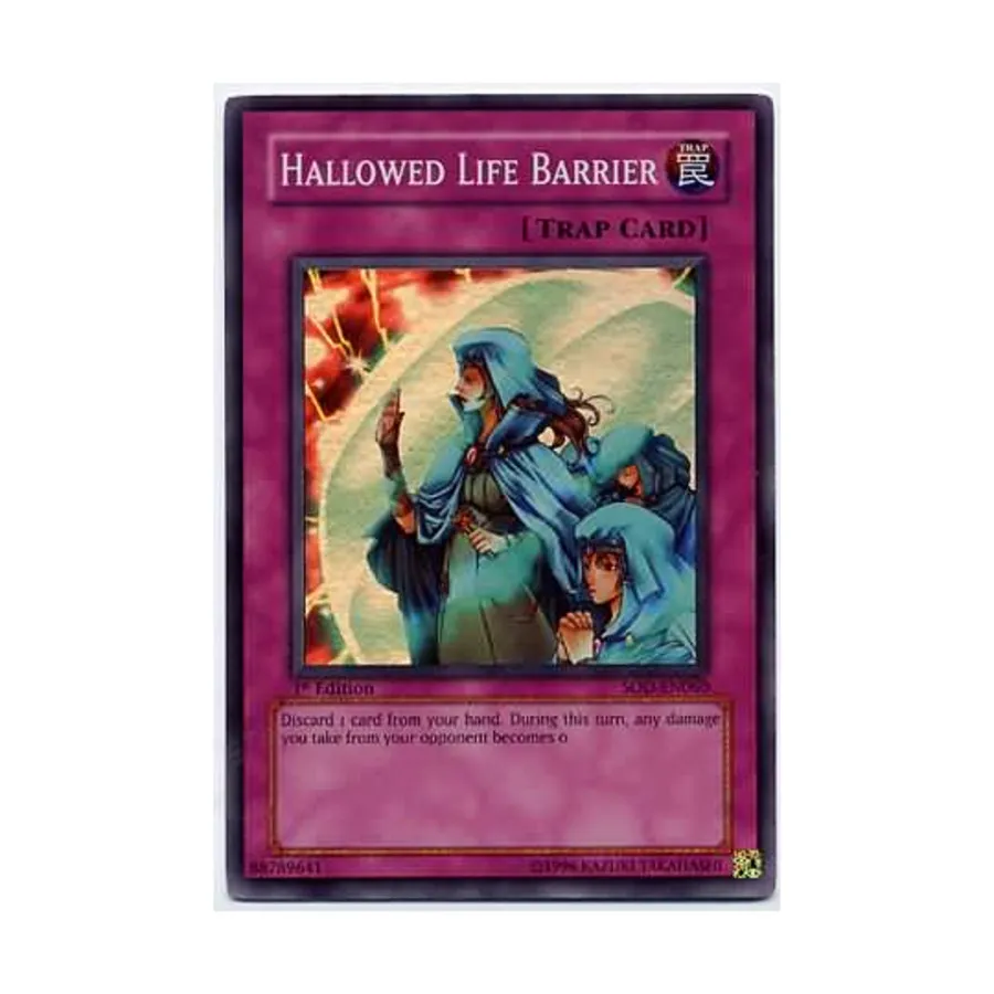 CCG Священный жизненный барьер (супер редкий), Yu-Gi-Oh - Soul of the Duelist - Singles
CCG Священный жизненный барьер (супер редкий), Yu-Gi-Oh - Soul of the Duelist - Singles