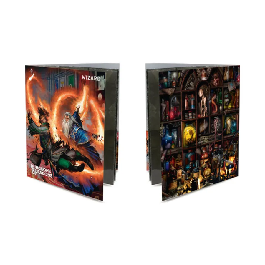 Фолио для занятий с наклейками — Волшебник, Official Dungeons and Dragons Deck Boxes, Sleeves, Journals & Binders
Фолио для занятий с наклейками — Волшебник, Official Dungeons and Dragons Deck Boxes, Sleeves, Journals & Binders