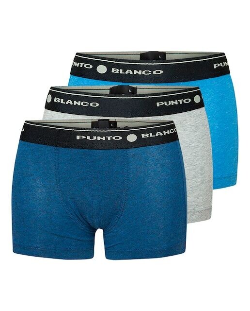 В комплекте 3 боксера для мальчика с логотипом на поясе Punto Blanco, мультиколор
В комплекте 3 боксера для мальчика с логотипом на поясе Punto Blanco, мультиколор