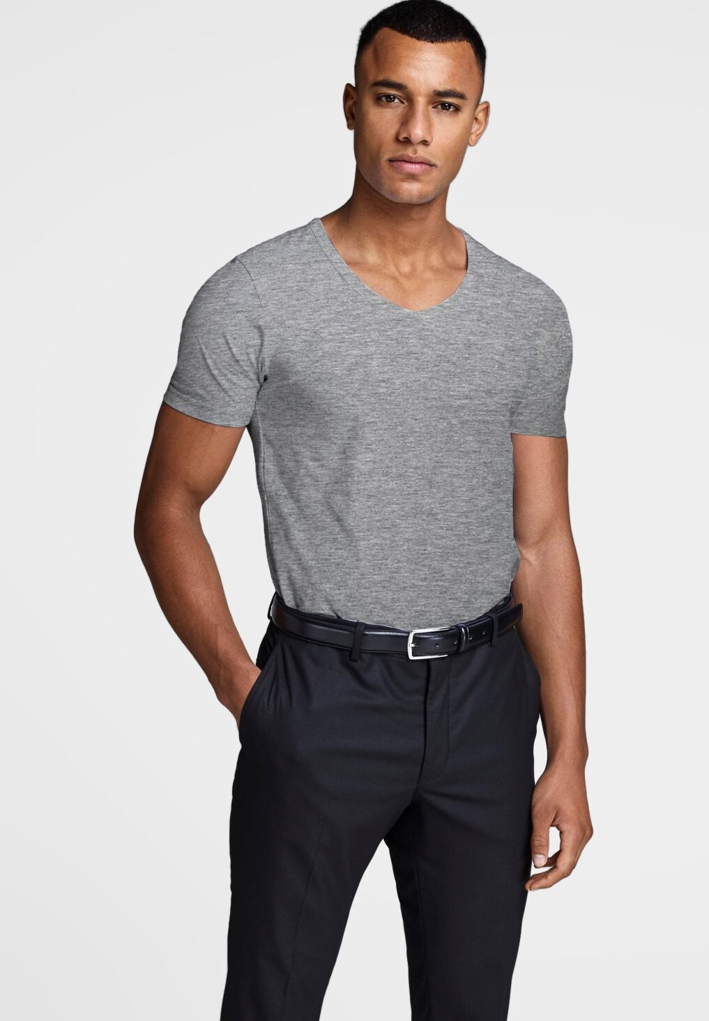 Футболка базовая Jack & Jones, цвет schwarz/grau/weiß
Футболка базовая Jack & Jones, цвет schwarz/grau/weiß