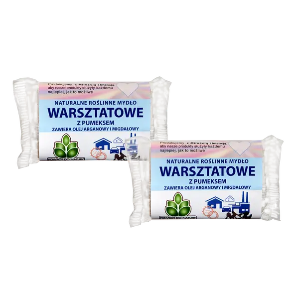 100% растительное мыло для мастерской с пемзой и маслами, 2 шт. Powrót Do Natury
100% растительное мыло для мастерской с пемзой и маслами, 2 шт. Powrót Do Natury