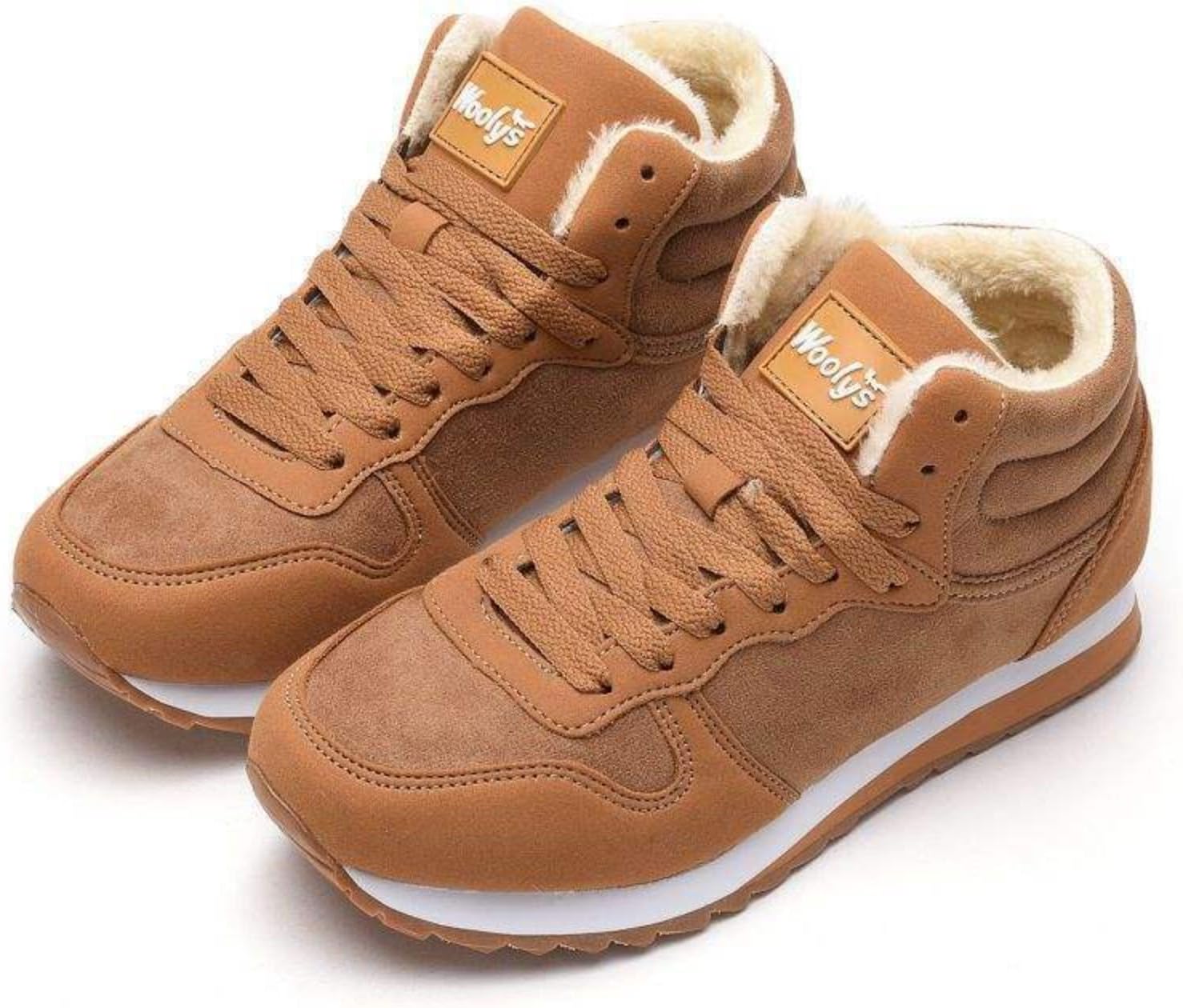 Мужские зимние ботинки Azttoztto с платформой, шнуровкой, высокие, с противоскользящей резиновой подошвой, удобные, с подкладкой, повседневные, коричневый
Мужские зимние ботинки Azttoztto с платформой, шнуровкой, высокие, с противоскользящей резиновой подошвой, удобные, с подкладкой, повседневные, коричневый