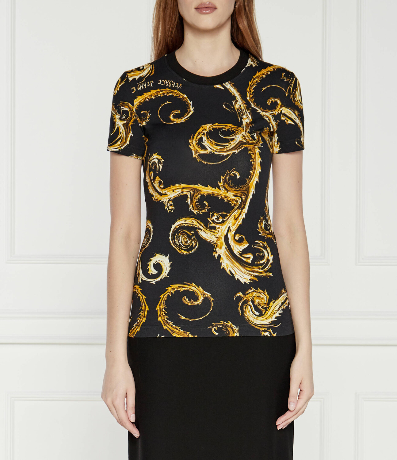 Футболка Versace Jeans Couture Slim Fit, черный
Футболка Versace Jeans Couture Slim Fit, черный