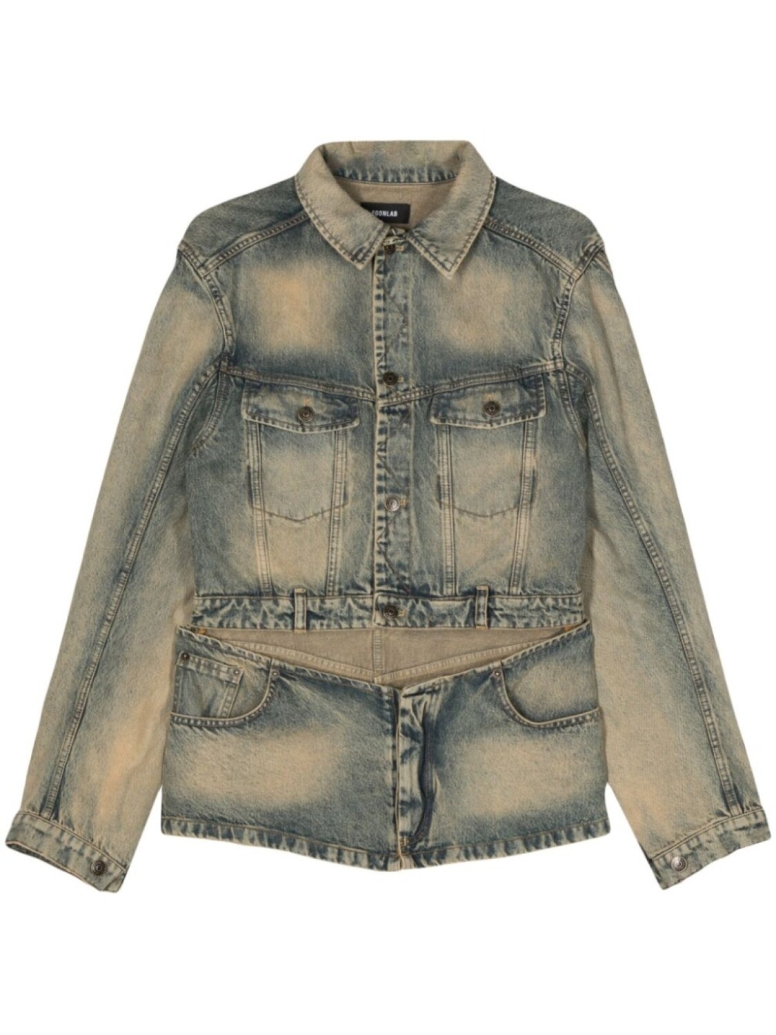 Джинсовая куртка с прорезями EGONlab., синий
Джинсовая куртка с прорезями EGONlab., синий