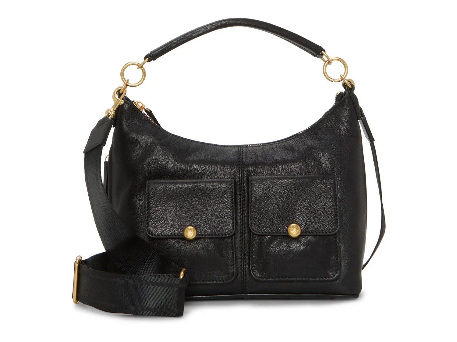 Сумка через плечо Vince Camuto Carly Leather Shoulder Bag, черный
Сумка через плечо Vince Camuto Carly Leather Shoulder Bag, черный