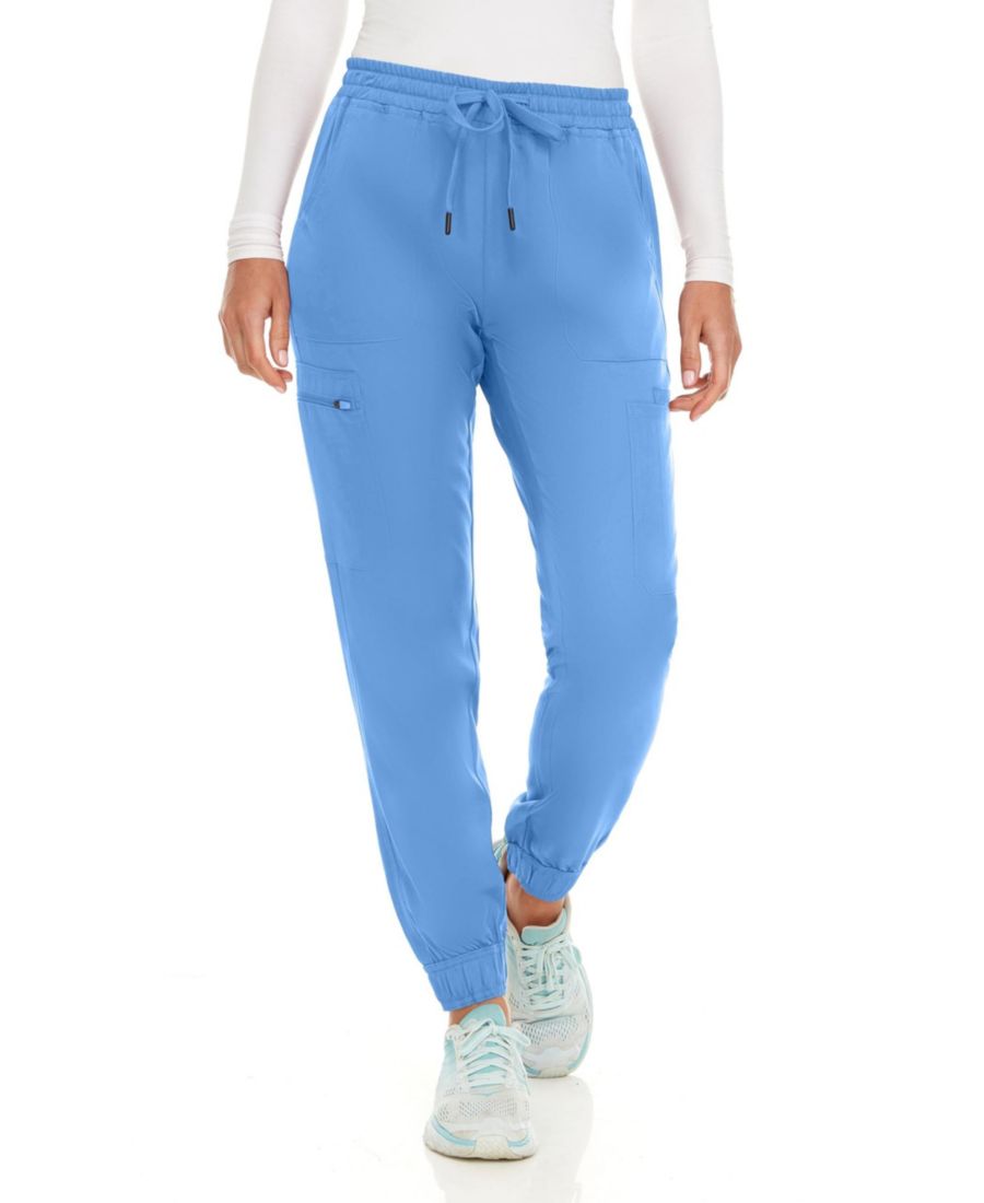 Женские медицинские брюки-джоггеры с семью карманами и эластичной тканью, растягивающейся в четырех направлениях Medichic, Ceil
Женские медицинские брюки-джоггеры с семью карманами и эластичной тканью, растягивающейся в четырех направлениях Medichic, Ceil