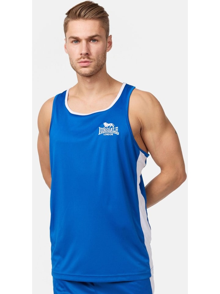 Функциональная рубашка Amateur Singlet Lonsdale, синий
Функциональная рубашка Amateur Singlet Lonsdale, синий
