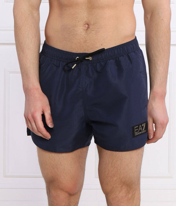 Шорты мужские Ea7 пляжные с логотипом бренда, синий
Шорты мужские Ea7 пляжные с логотипом бренда, синий