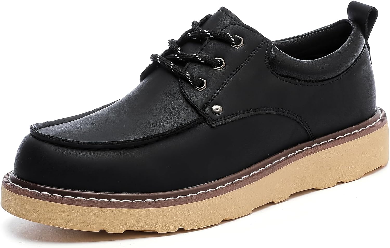 Мужские кожаные ботинки-лодочки с 3 отверстиями, повседневные ручной работы мокасины с шнуровкой, лоферы на молнии, носимые снаружи, для мужчин Lossarye, черный
Мужские кожаные ботинки-лодочки с 3 отверстиями, повседневные ручной работы мокасины с шнуровкой, лоферы на молнии, носимые снаружи, для мужчин Lossarye, черный