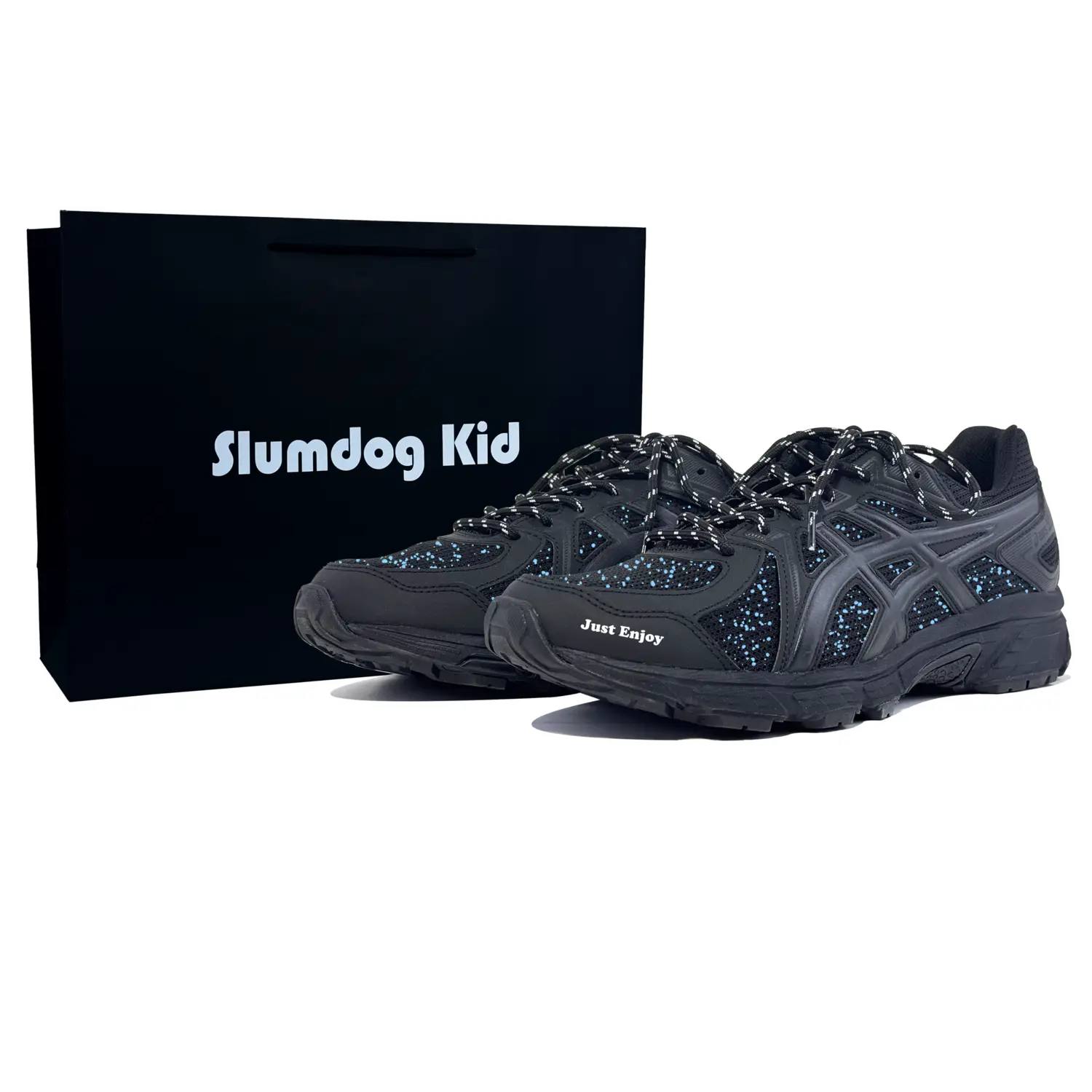 Asics Мужские износостойкие низкие беговые кроссовки Jog 100 T, черный с синим
Asics Мужские износостойкие низкие беговые кроссовки Jog 100 T, черный с синим